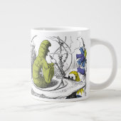 Alice im Wunderland Jumbo Tasse (Rechts)