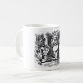 Alice im Wunderland Kaffeetasse (Vorderseite Links)
