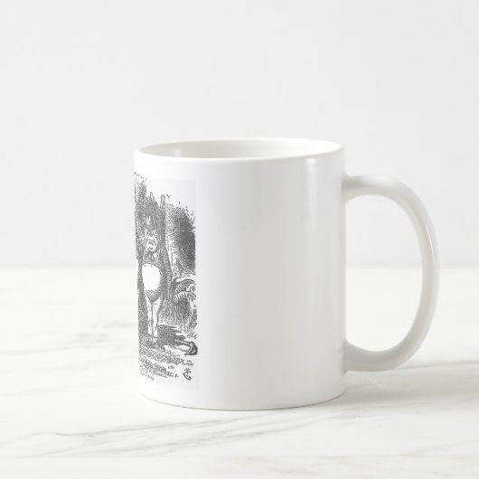 Alice im Wunderland Kaffeetasse (Rechts)