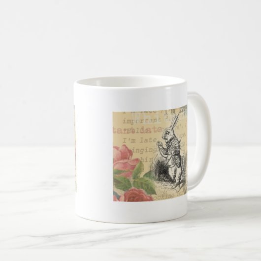 Alice im Wunderland Kaffeetasse (VorderseiteRechts)