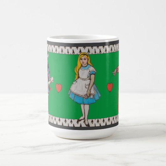 Alice im Wunderland Kaffeetasse (Mittel)