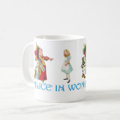 ALICE IM WUNDERLAND KAFFEETASSE (Vorderseite Links)