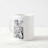 Alice im Wunderland Kaffeetasse (Vorderseite Links)