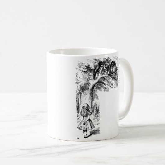 Alice im Wunderland Kaffeetasse (VorderseiteRechts)