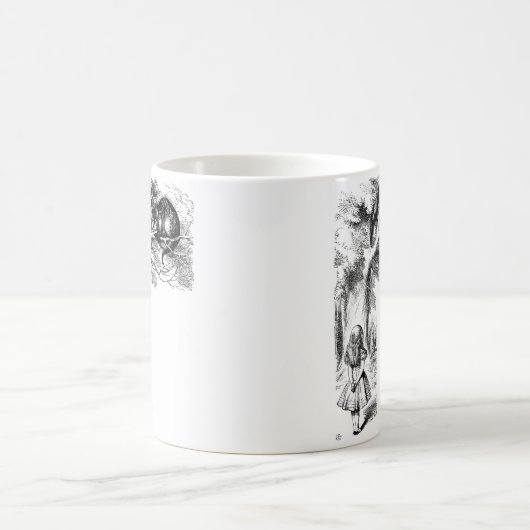 Alice im Wunderland Kaffeetasse (Mittel)