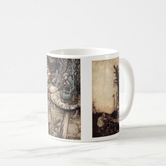 Alice im Wunderland-Kaffeetasse Kaffeetasse (VorderseiteRechts)