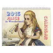 Alice im Wunderland-Kalender 2015 Kalender (Titelbild)