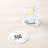 Alice im Wunderland-Kaninchen mit wütendem Zitat Untersetzer (Vor Ort)