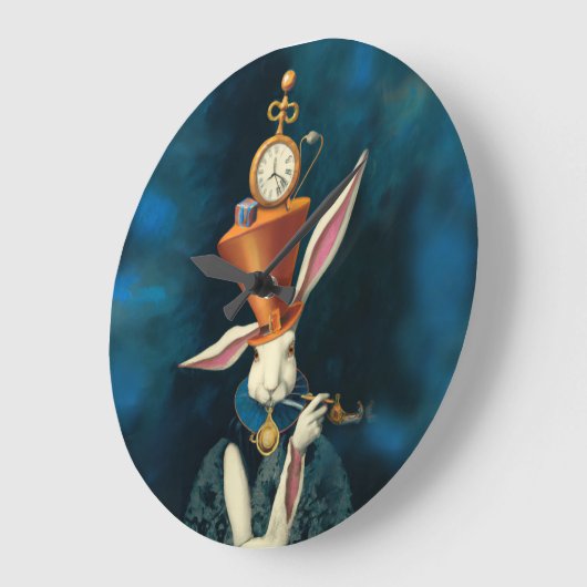 Alice im Wunderland Kaninchen, Wall-Uhr Große Wanduhr (Winkel)