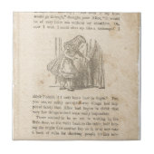 Alice im Wunderland, Kapitel eins, hinunter das Fliese (Vorderseite)