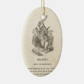 Alice im Wunderland, Kapitel eins, hinunter das Keramikornament (Rechts)