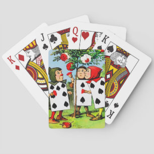 Alice im Wunderland Karten Spielkarten