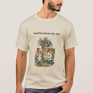 Alice im Wunderland Kartenbauer T-Shirt