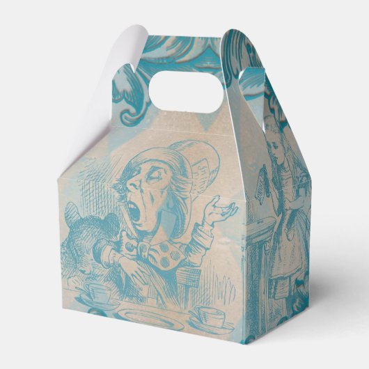 Alice im Wunderland - Kästchen "Gefallen" Geschenkschachtel (Rückseite)