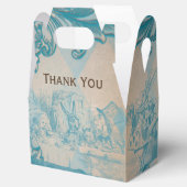 Alice im Wunderland - Kästchen "Gefallen" Geschenkschachtel (Geöffnet)