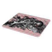 Alice im Wunderland Katze Alice in Wonderland Cat Schneidebrett (Ecke)