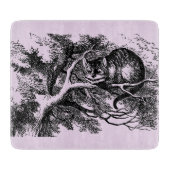 Alice im Wunderland Katze Alice in Wonderland Cat Schneidebrett (Vorderseite)