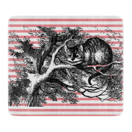 Alice im Wunderland Katze Alice in Wonderland Cat Schneidebrett