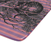 Alice im Wunderland Katze Alice in Wonderland Cat Schneidebrett (Ecke)