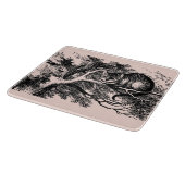 Alice im Wunderland Katze Alice in Wonderland Cat Schneidebrett (Ecke)