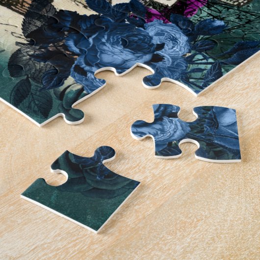 Alice im Wunderland kennzeichnet die Spielkarten Puzzle (Seite)