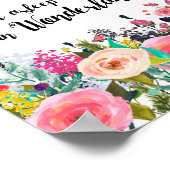 Alice im Wunderland, Kinderzimmer Kostenvoranschla Poster (Ecke)