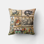 Alice im Wunderland-Kissen Kissen (Rückseite)