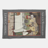 Alice im Wunderland, KLASSIKER LEWIS CARROLL  Geschirrtuch (Horizontal)