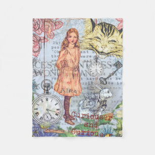 Alice im Wunderland Klassiker Rackham Fleecedecke
