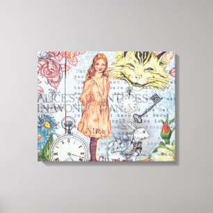 Alice im Wunderland Klassiker Rackham Leinwanddruck