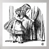 Alice im Wunderland Kleine Tür zu Wonderland Poster (Vorne)