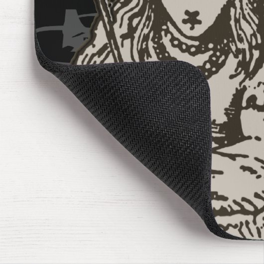 Alice im Wunderland-Königinalice Grunge (Single) Mousepad (Ecke)