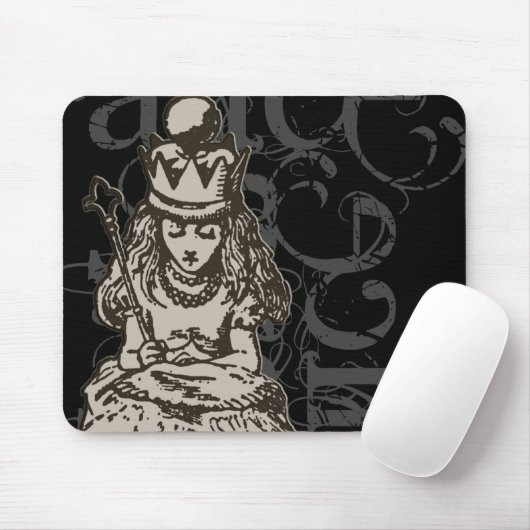 Alice im Wunderland-Königinalice Grunge (Single) Mousepad (Mit Mouse)