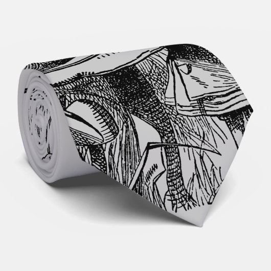 Alice im Wunderland Krawatte (Gerollt)