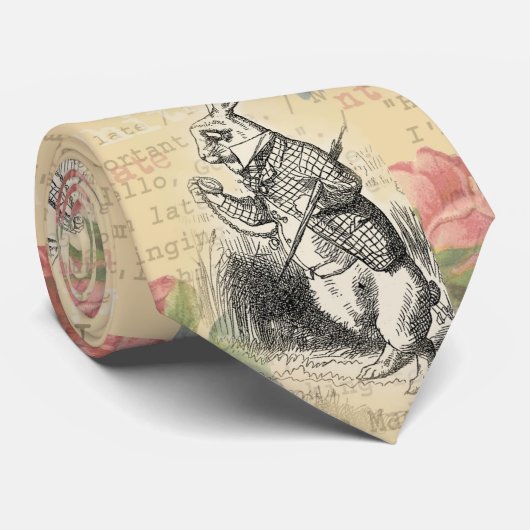 Alice im Wunderland Krawatte (Gerollt)