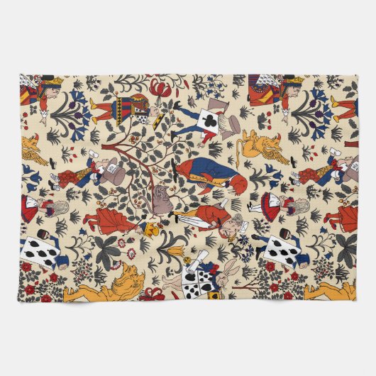 Alice im Wunderland Küchentuch (Horizontal)