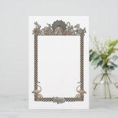 Alice im Wunderland-Kunst-Briefpapier, David Briefpapier (Stehend Vorderseite)