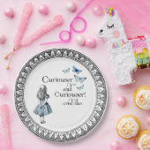 Alice im Wunderland Kuriouser Butterfett Teller (Party)