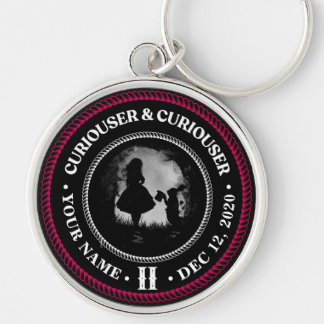 Alice im Wunderland, Kuriouser, Sobriety Medallion Schlüsselanhänger