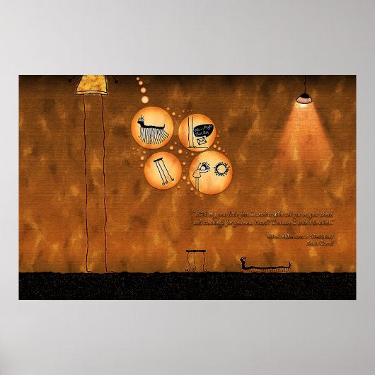 Alice im Wunderland - Kuriouser und Kuriouser Poster (Vorne)