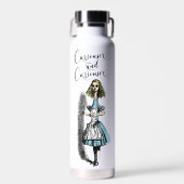 Alice im Wunderland Kuriouser und Kuriouser Trinkflasche (Vorne)