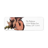 Alice im Wunderland lädt Dragon Rücksendeadresse e (Vorne)