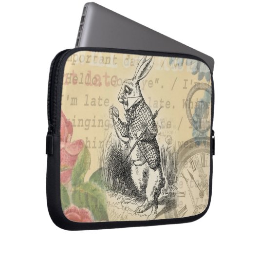 Alice im Wunderland Laptopschutzhülle (Vorne Rechts)