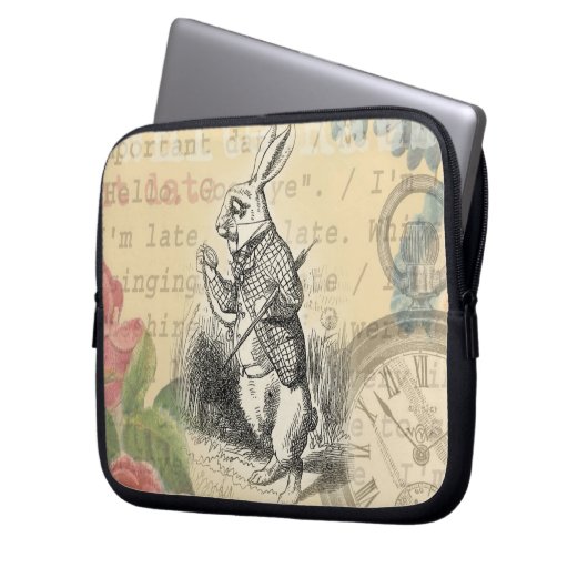 Alice im Wunderland Laptopschutzhülle (Vorderseite Links)