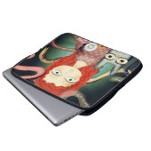 Alice im Wunderland Laptopschutzhülle (Vorne Knopf)