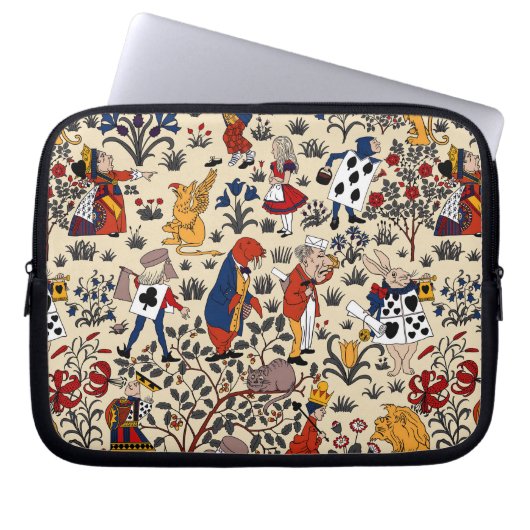 Alice im Wunderland Laptopschutzhülle (Vorderseite)