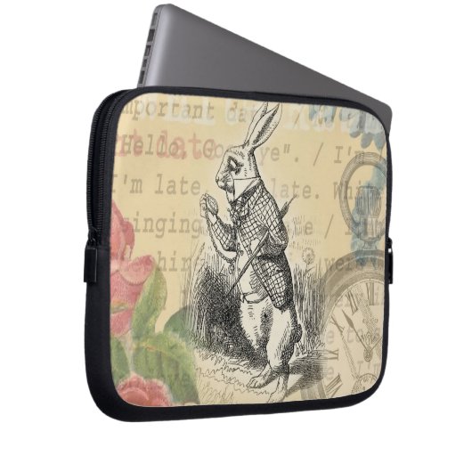 Alice im Wunderland Laptopschutzhülle (Vorne Rechts)