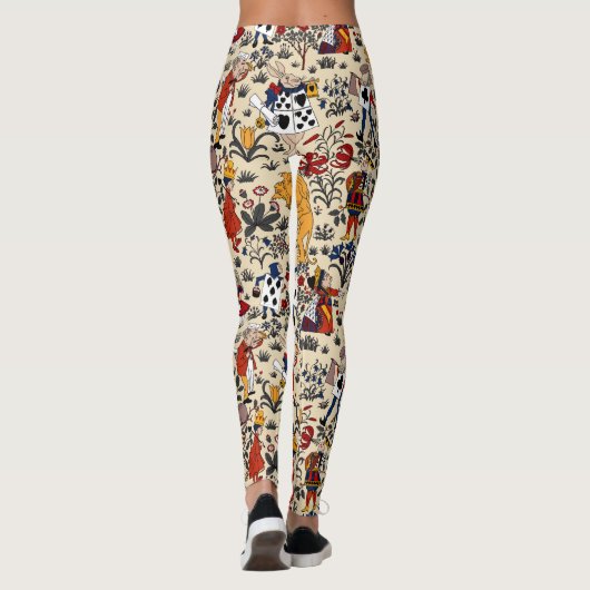 Alice im Wunderland Leggings (Rückseite)
