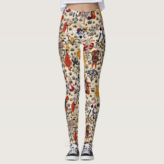 Alice im Wunderland Leggings (Vorderseite)