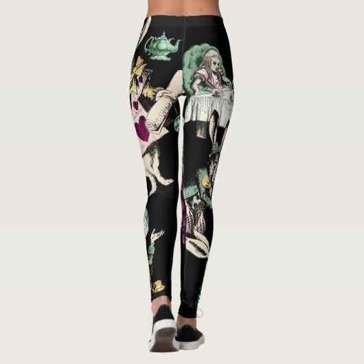 Alice im Wunderland Leggings (Rückseite)